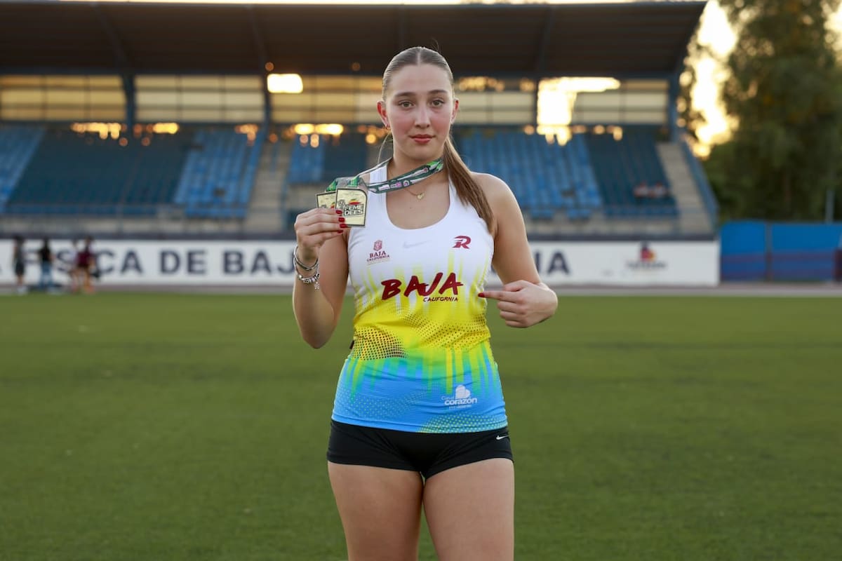Sonia Pérez representará a México en el Centroamericano Sub 15 de atletismo
