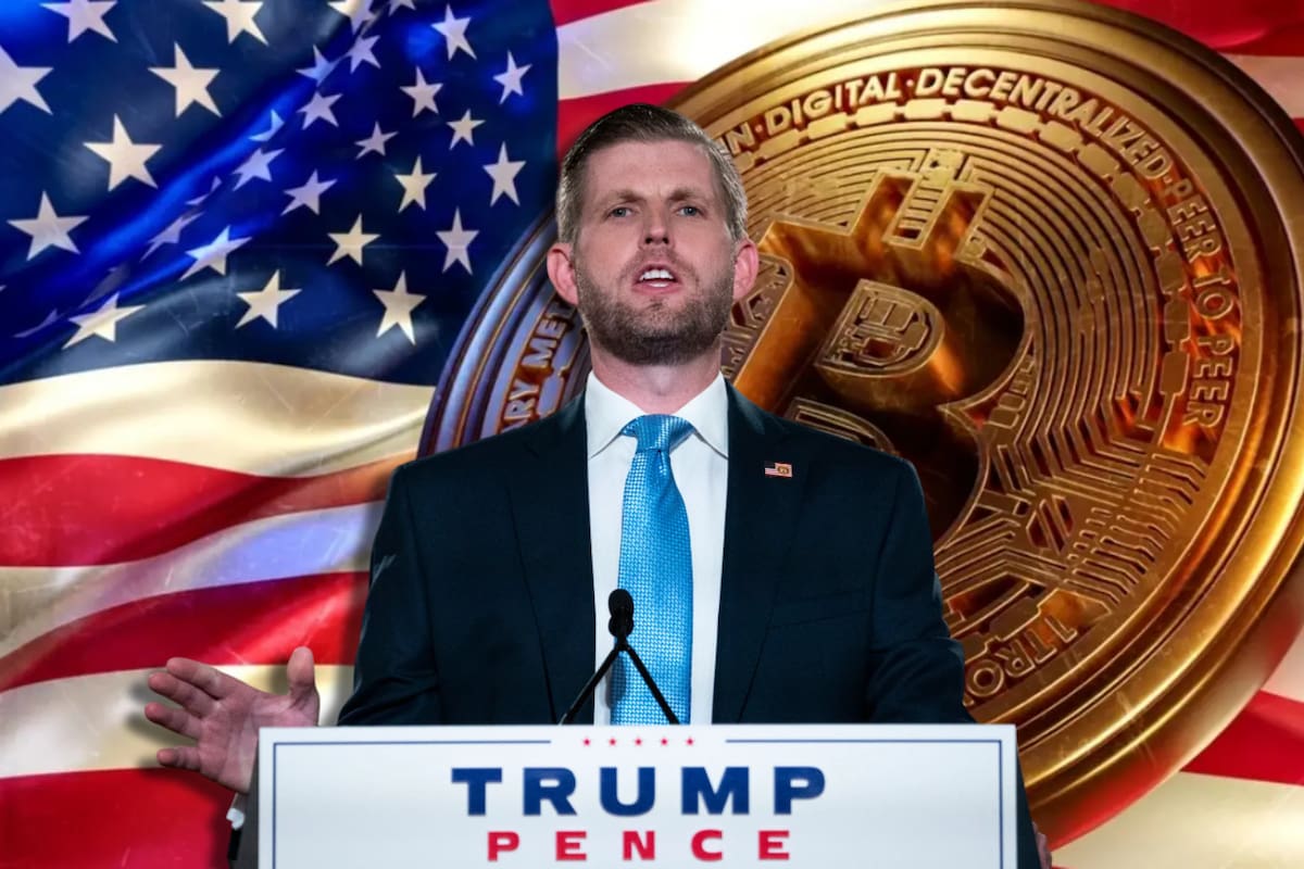 Ya no es solo hijo del presidente: Forbes declara que Eric Trump se convirtió en multimillonario ‘por derecho propio’ gracias al Bitcoin
