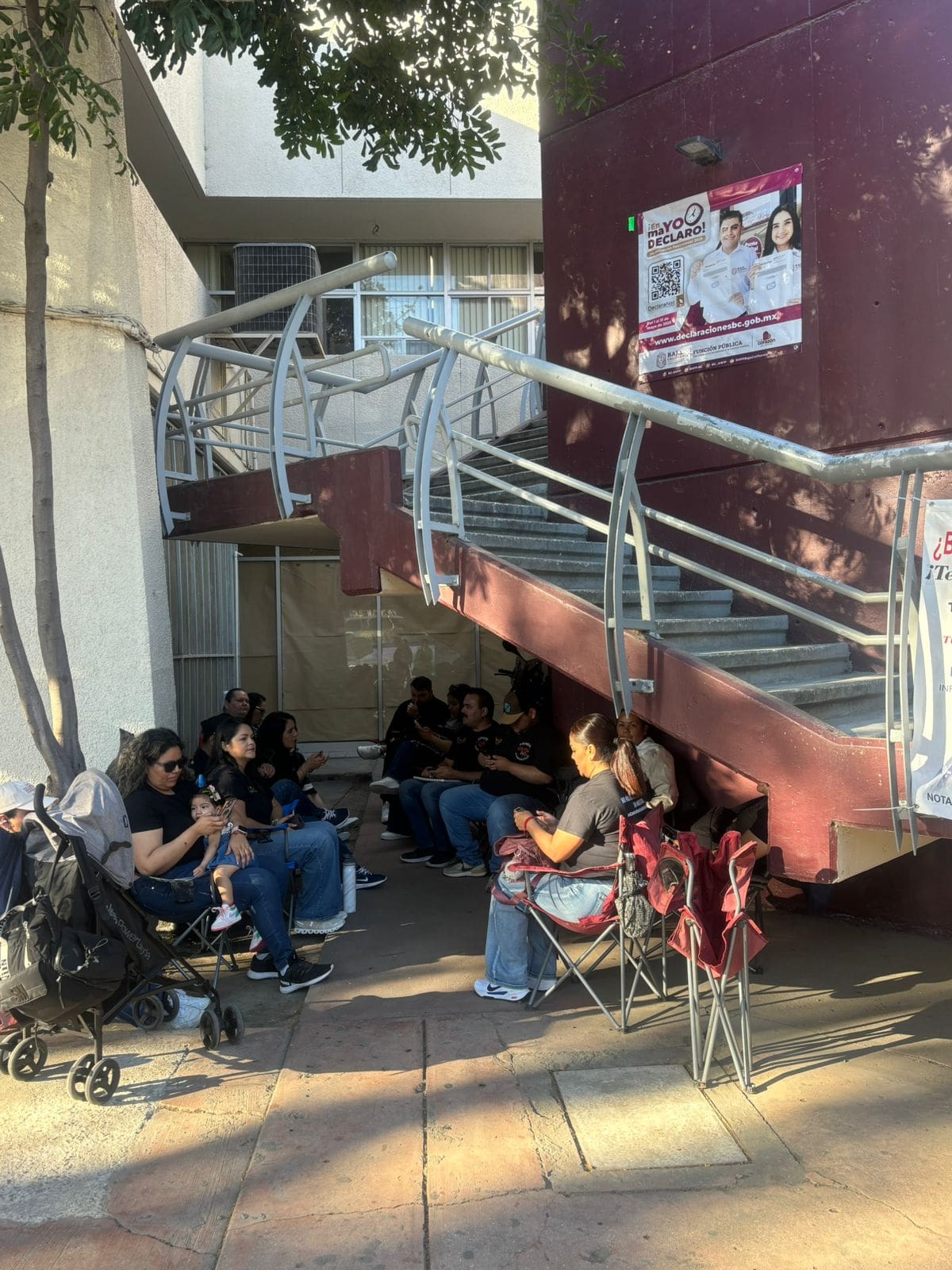 La protesta incluye movilizaciones en Zona Río y podría afectar a cerca de 100 escuelas en Baja California. Foto: Lorena Salinas