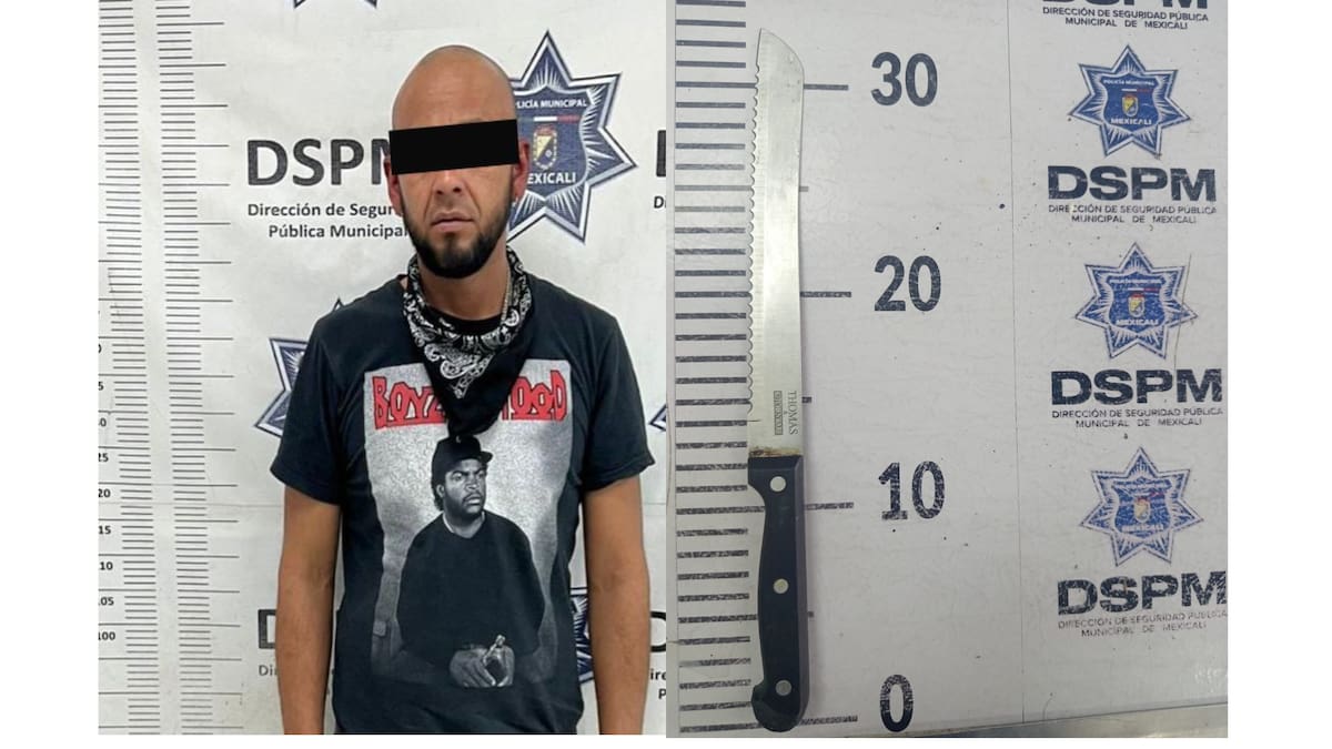 Amenaza con cuchillo y lo ligan a incendio intencional de un vehículo en Villas del Rey