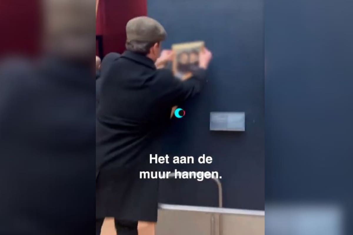 Tiktokers vulneran la seguridad del Museo del Louvre y cuelgan su propio retrato junto a la Mona Lisa
