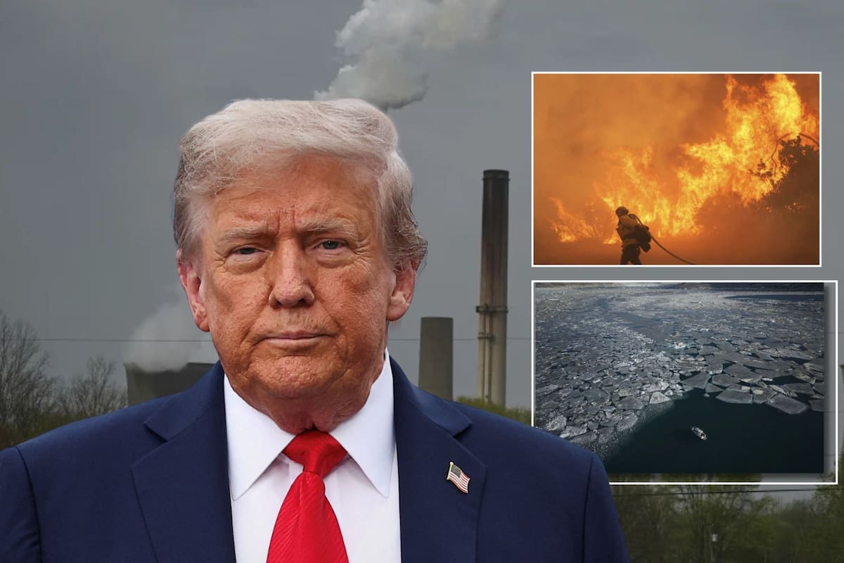 Con “errores y distorsiones”, ahora Donald Trump busca manipular datos para comprobar que el cambio climático no es ‘peligroso’ y eliminar las costosas regulaciones ambientales en EEUU; Científicos se alarman ante la “farsa”