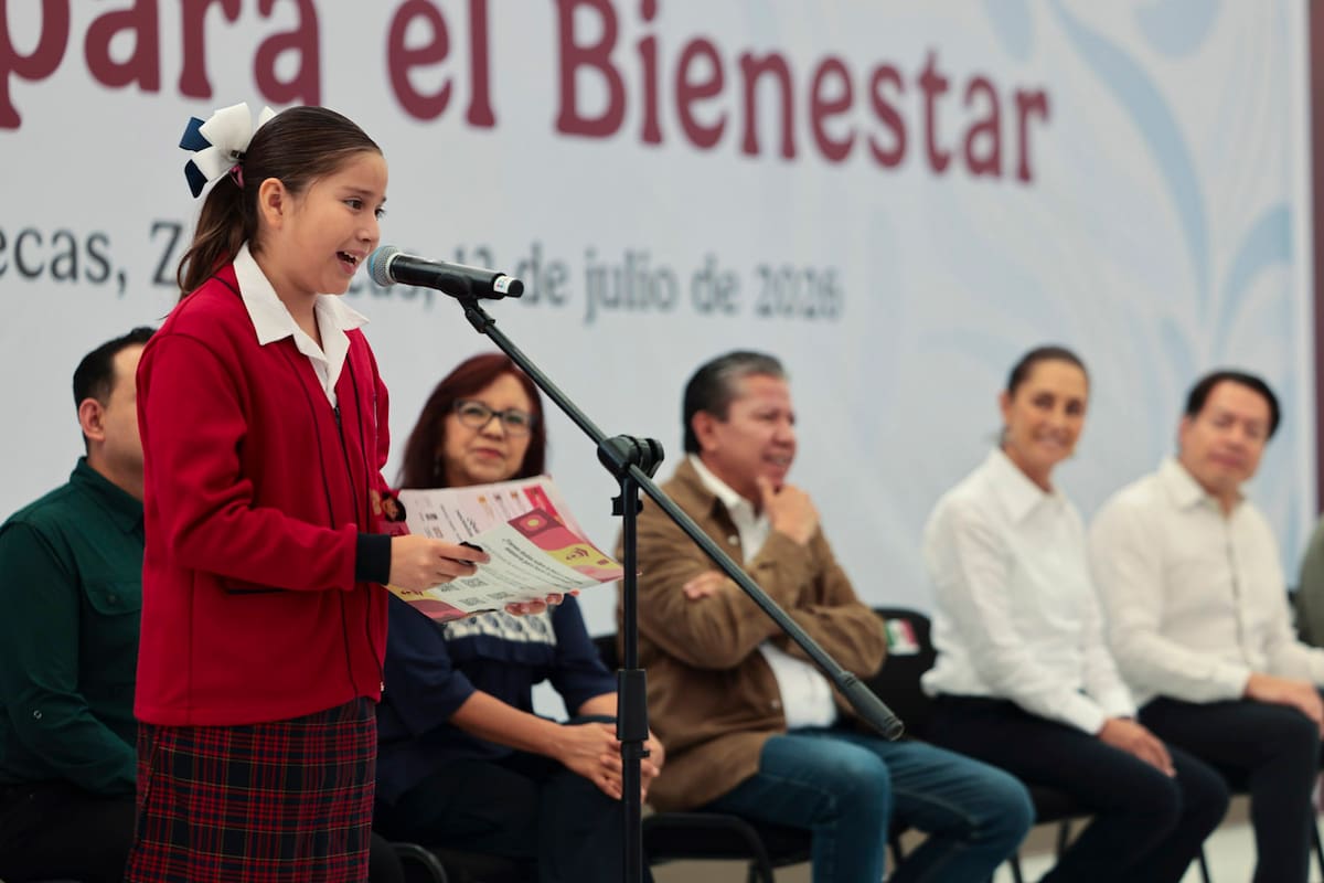 Nueva beca para universitarios de Zacatecas. | Foto: Gabriel Monroy/Presidencia