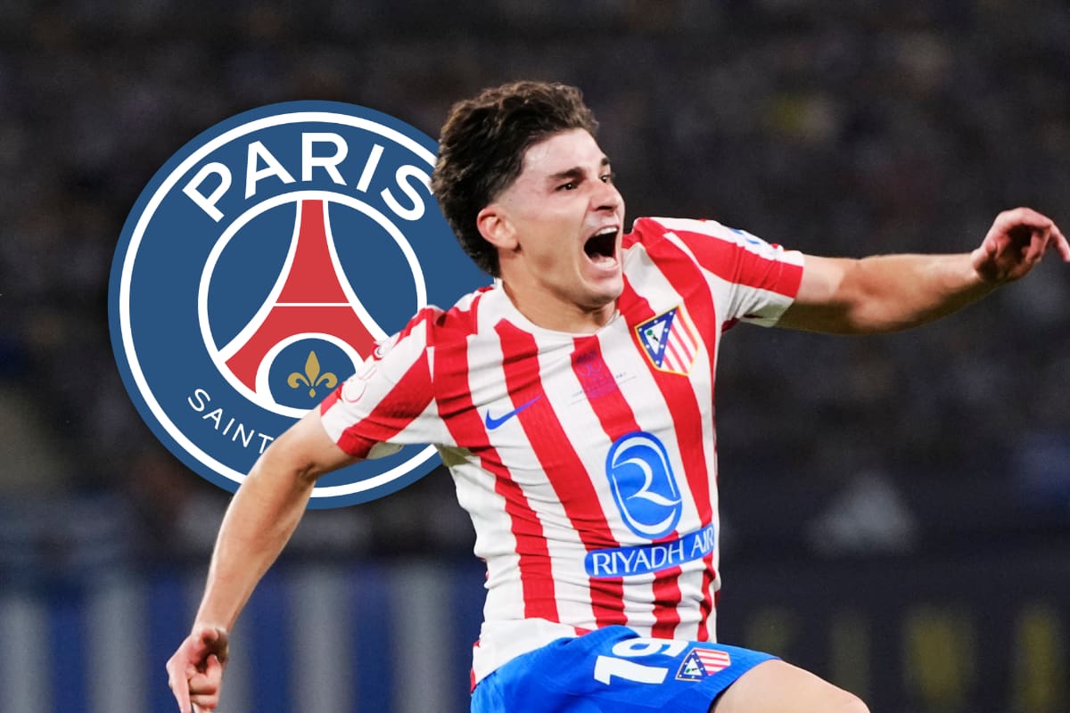 París Saint-Germain buscaría contratar a Julián Álvarez a petición de Luis Enrique