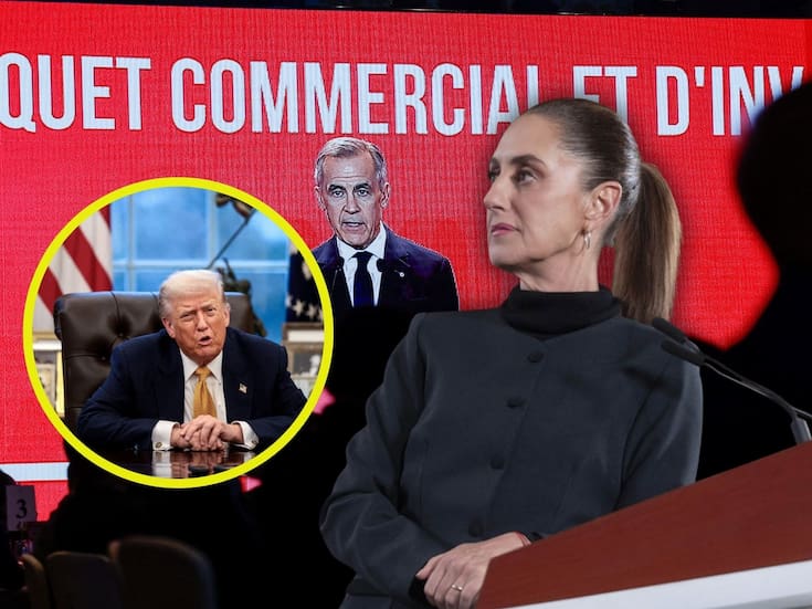 Sheinbaum respaldó a Mark Carney tras su discurso en Davos sobre el ‘fin del viejo orden mundial’, mientras Trump lo acusó de “no ser agradecido”