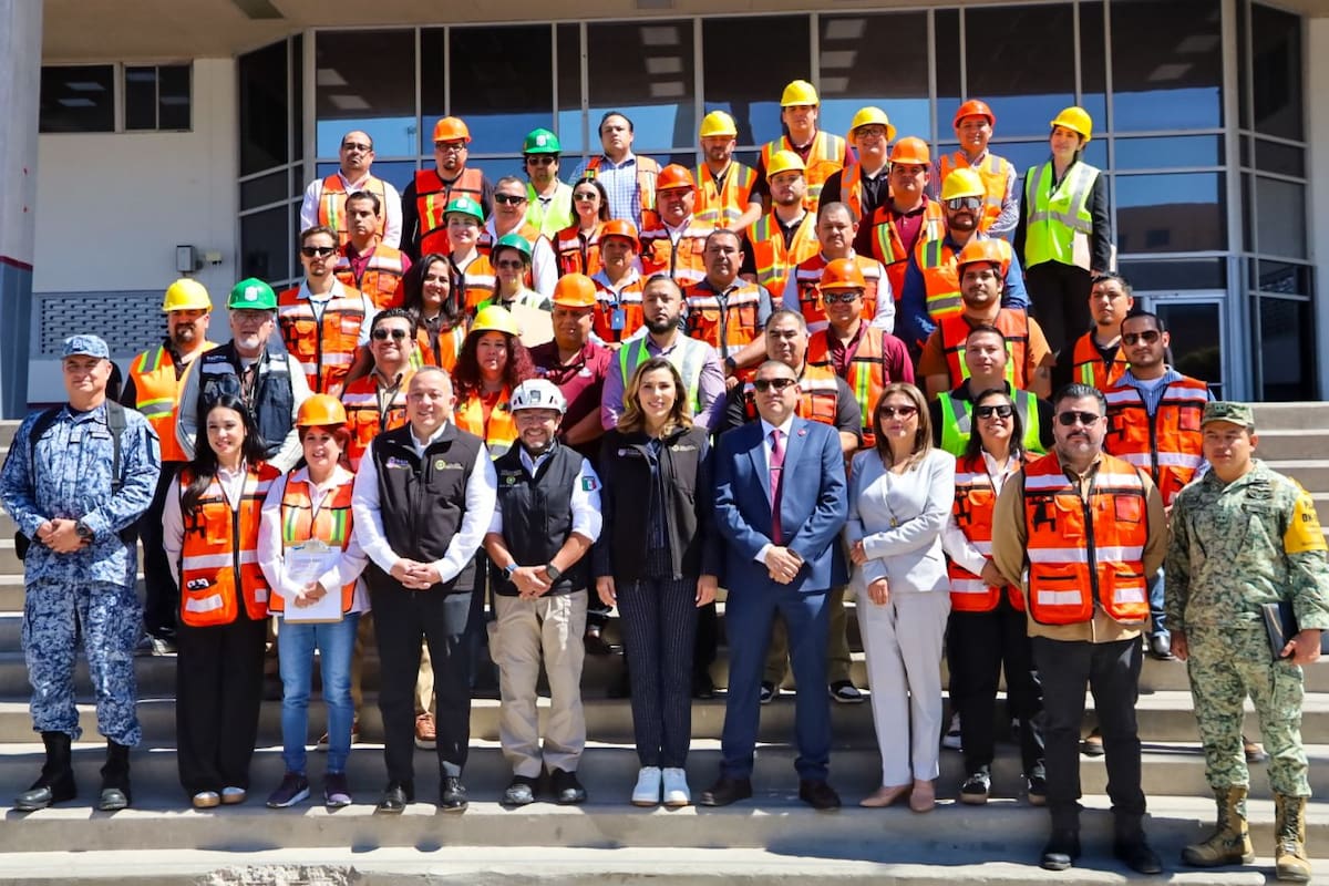 Más de 316 mil personas participaron en el Primer Simulacro Nacional 2026 en BC