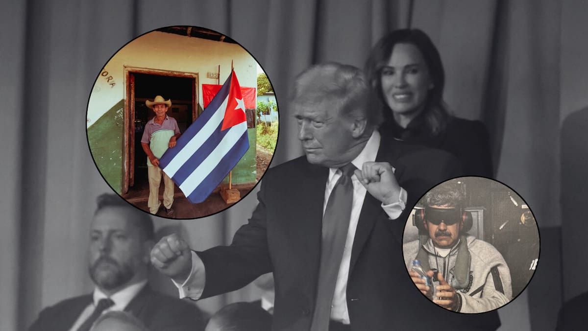 Trump amenaza a Cuba tras bombardeos y captura de Maduro. Foto: Canvas, Reuters, Truth Social