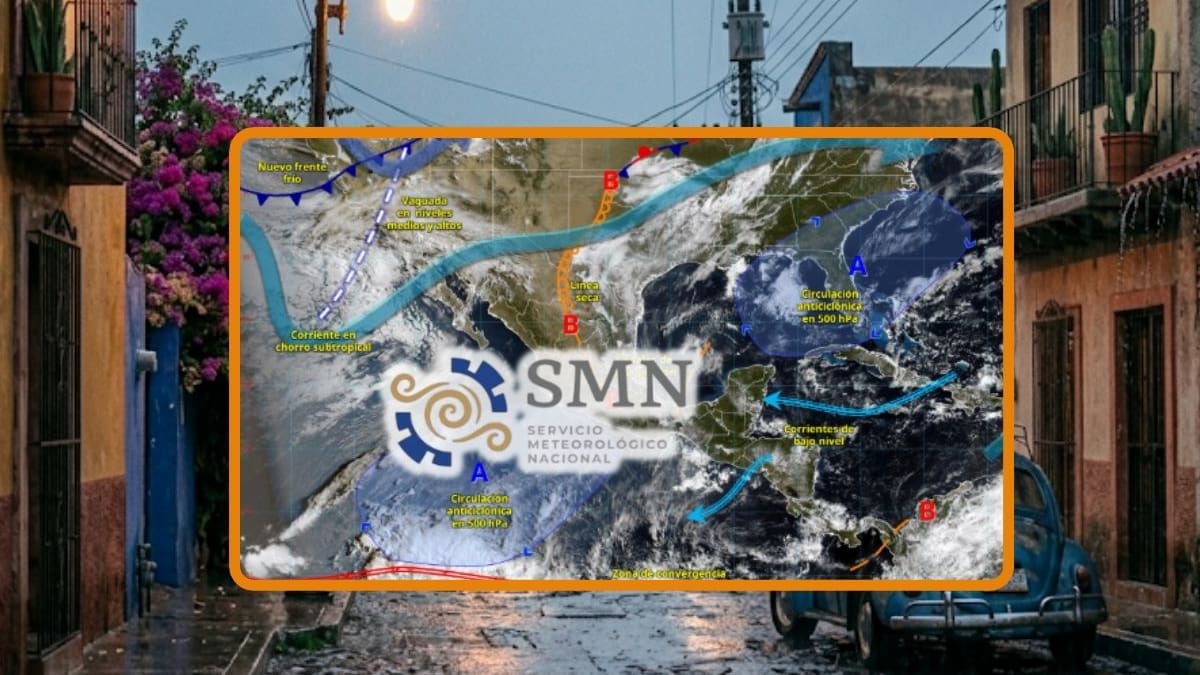 SMN advierte que del sábado 18 al domingo 19 de abril, el frente frío 45 traerá lluvias, vientos fuertes y heladas de hasta -5 °C en estas ciudades de México
