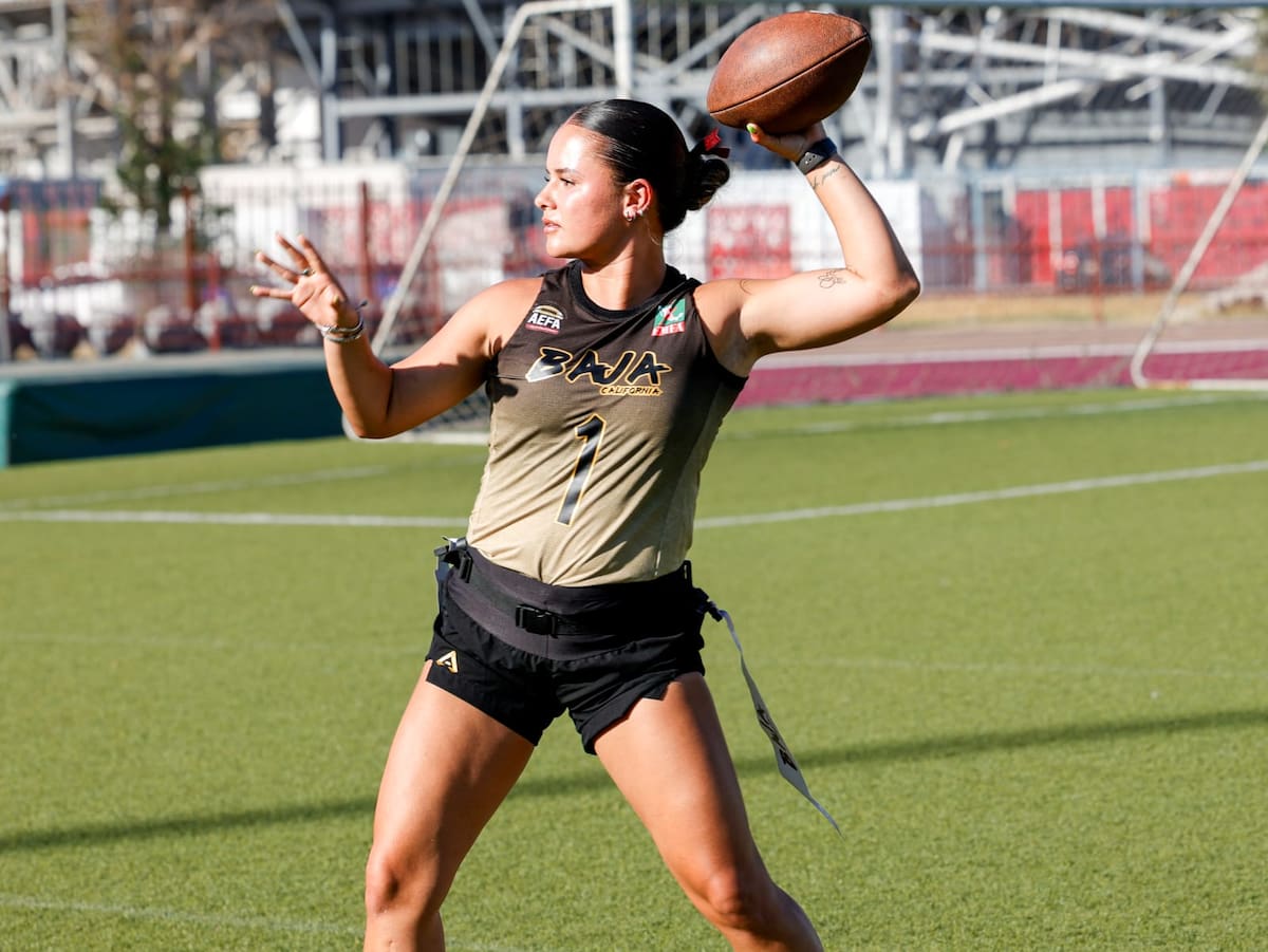 Los sueños se cumplen. La jugadora mexicalense Lía Paulette Cruz se convertirá en la primera jugadora bajacaliforniana en jugar l Foto: Juan J Morales