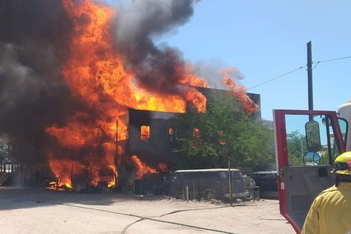 Incendio acaba con casa en la Progreso