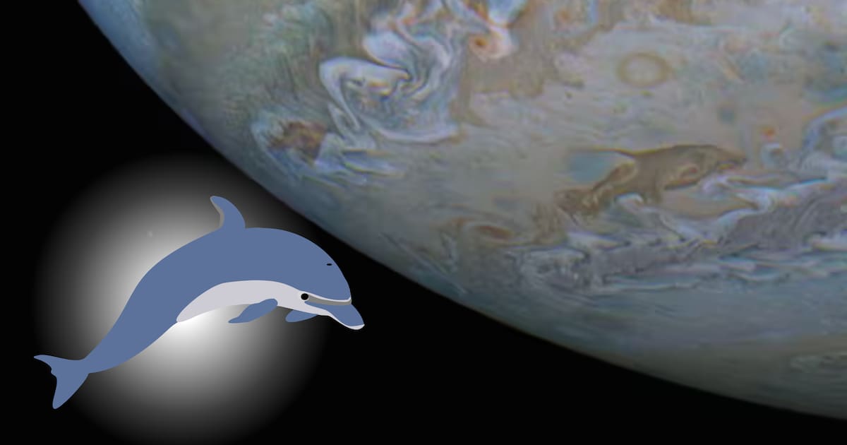 Un “delfín” es fotografiado en las nubes de Júpiter por la NASA: ¿Qué es?