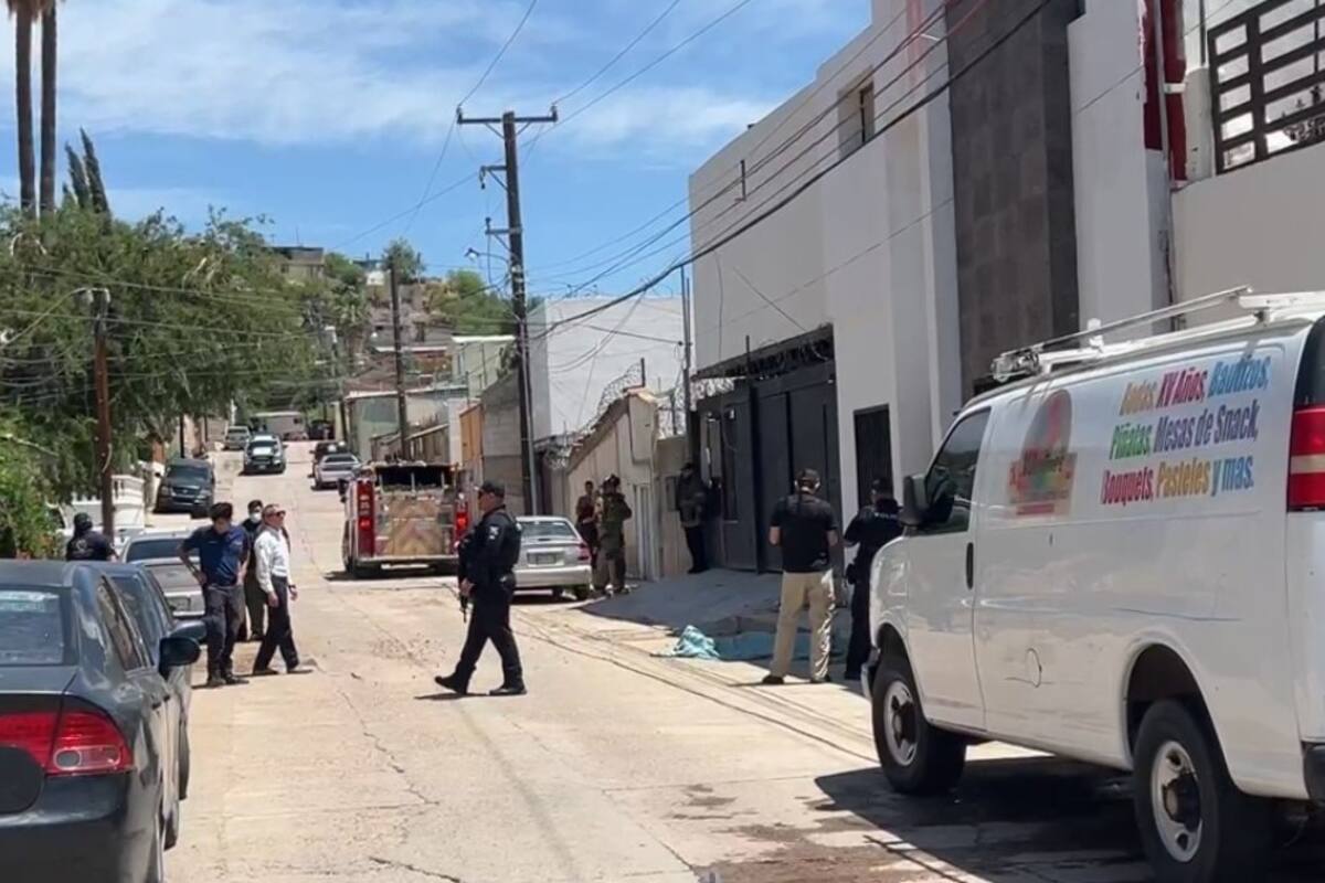 Muere hombre tras descarga eléctrica y caer 10 metros en Nogales