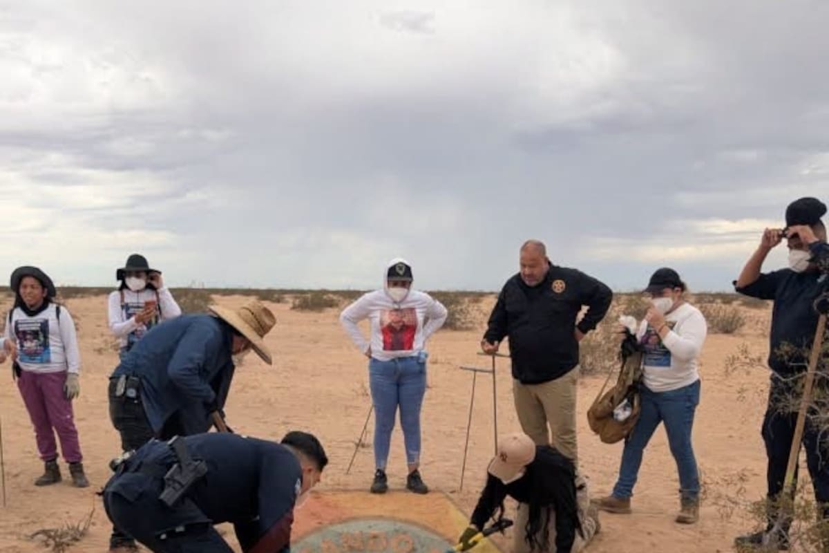 Hallan restos óseos de dos personas en zona desértica de San Luis Río Colorado