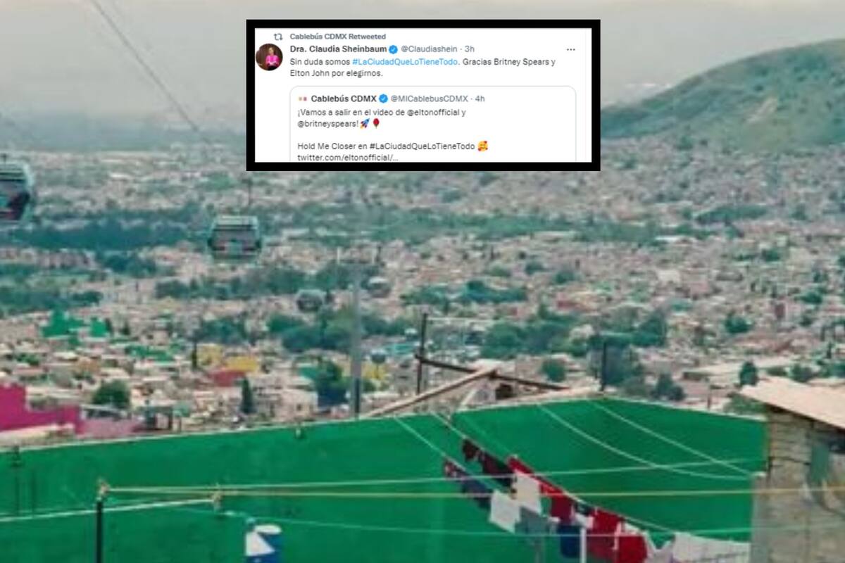 Gobierno de la CDMX presume que Cablebús aparecerá en videoclip de Elton John