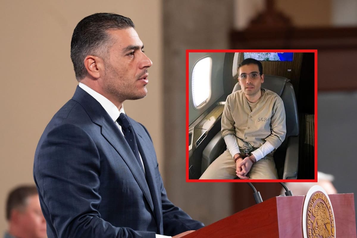 Ovidio Guzmán sigue en prisión de EEUU, pero no se sabe dónde: Omar García Harfuch