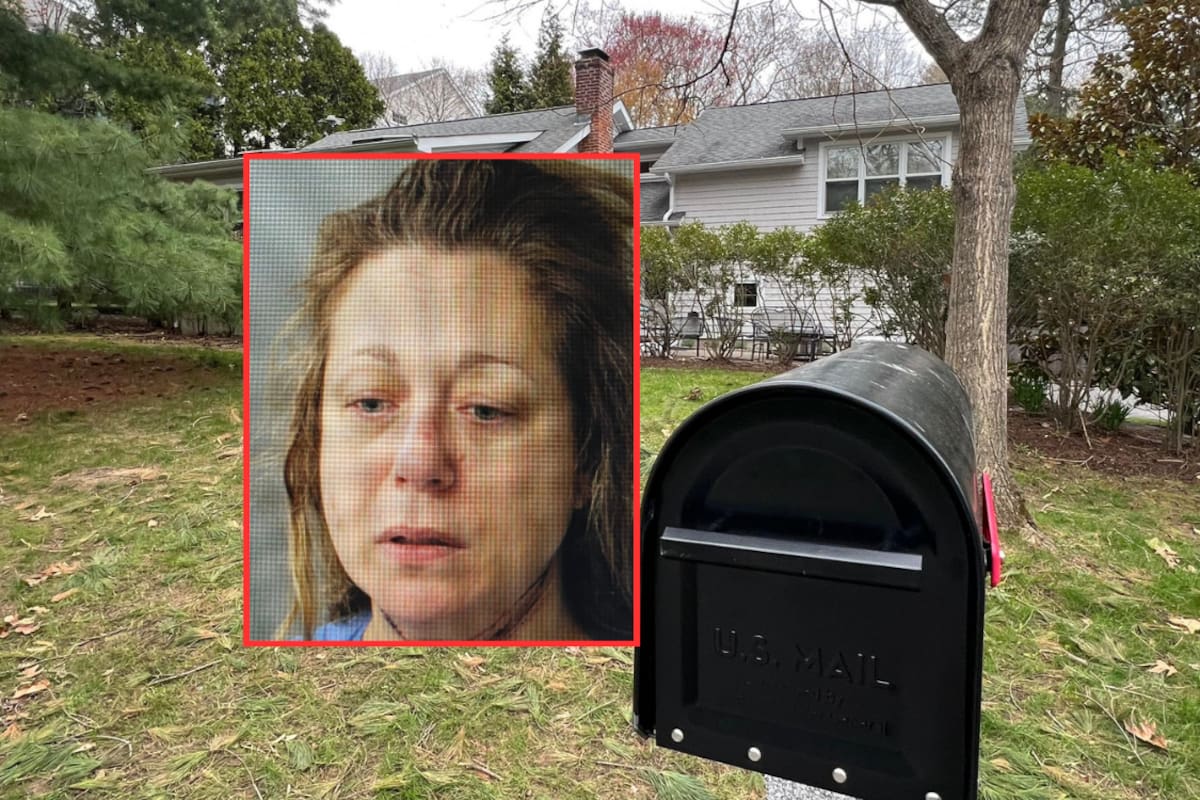 Llegó a una residencia con el cuello cortado y está acusada de asesinar a sus dos hijos de 6 y 7 años en Estados Unidos