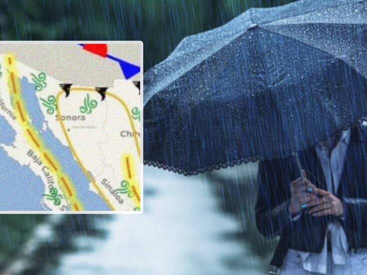 Clima en Sonora: Pronostican lluvias en estos municipios para este domingo