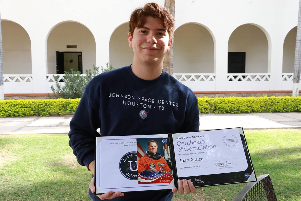 “Búho” de la Unison presenta proyecto ante la NASA: un material experimental y un sistema informático que podría llegar a la Estación Espacial Internacional