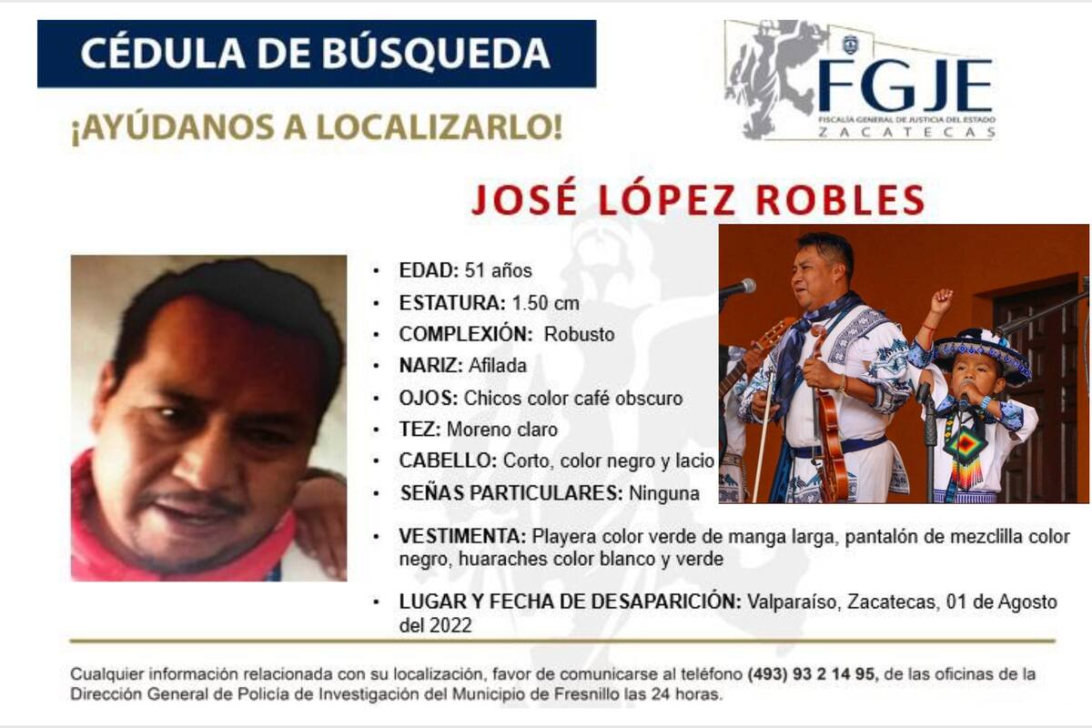José López, papá de Yawi, niño de la canción “Movimiento Naranja”, sigue desaparecido