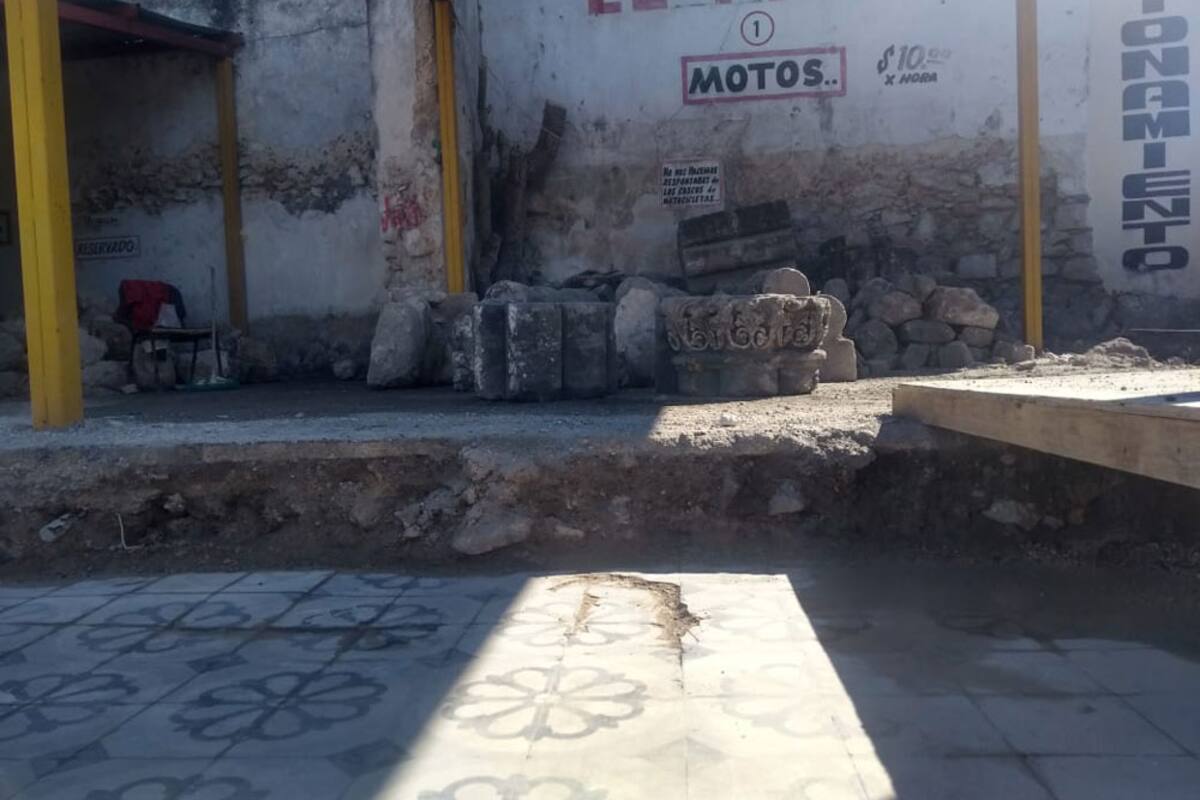 Hallan vestigios de capilla del siglo XIX en Mérida
