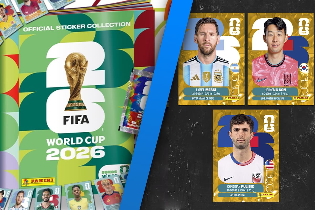 Esto costaría llenar el álbum Panini del Mundial 2026: el más grande de la historia de los mundiales