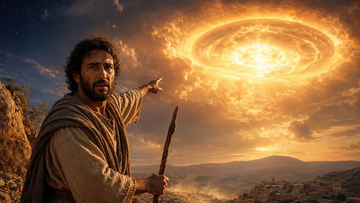 ¿Hay OVNIs en la Biblia? Carros de fuego, ruedas celestiales y fenómenos anómalos descritos con el lenguaje de su época