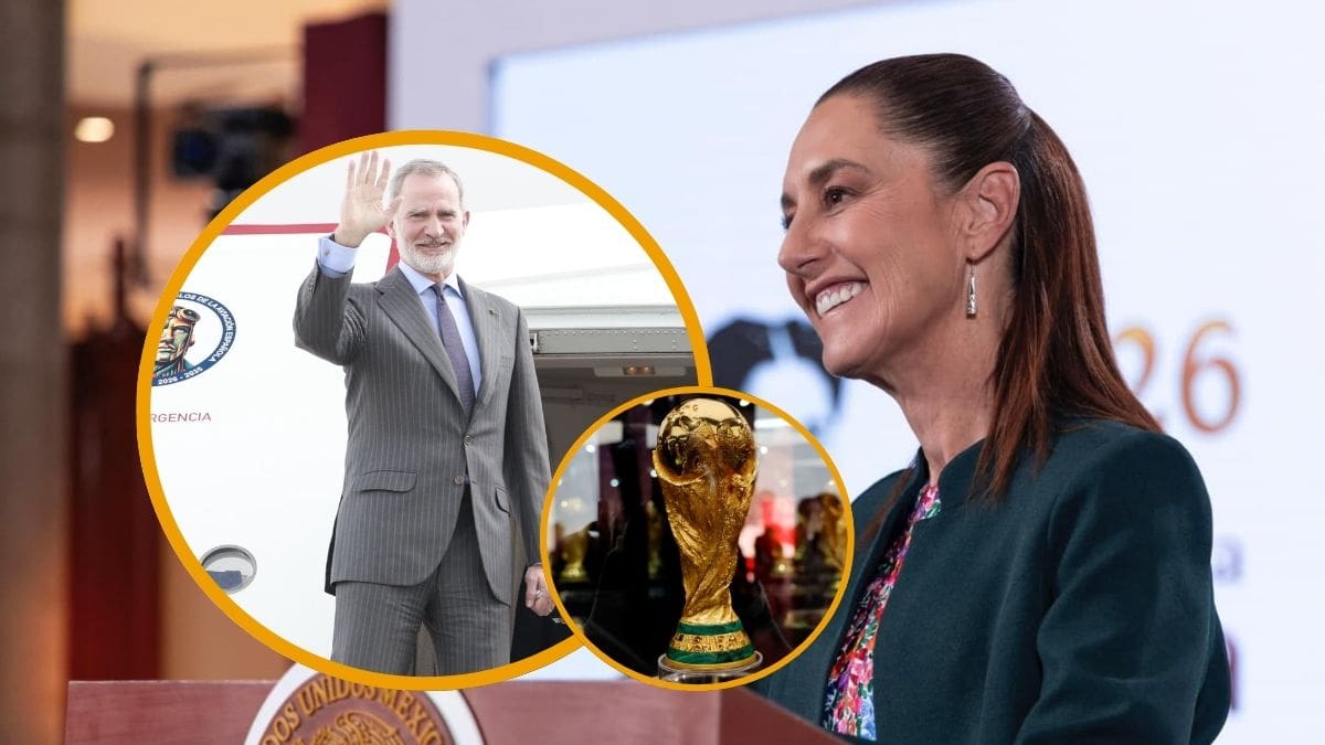 Sheinbaum aclara que no fue ella quien envió la carta al Rey Felipe de España; se enviaron a “todos los países del mundo” para que vengan al Mundial 2026, dice