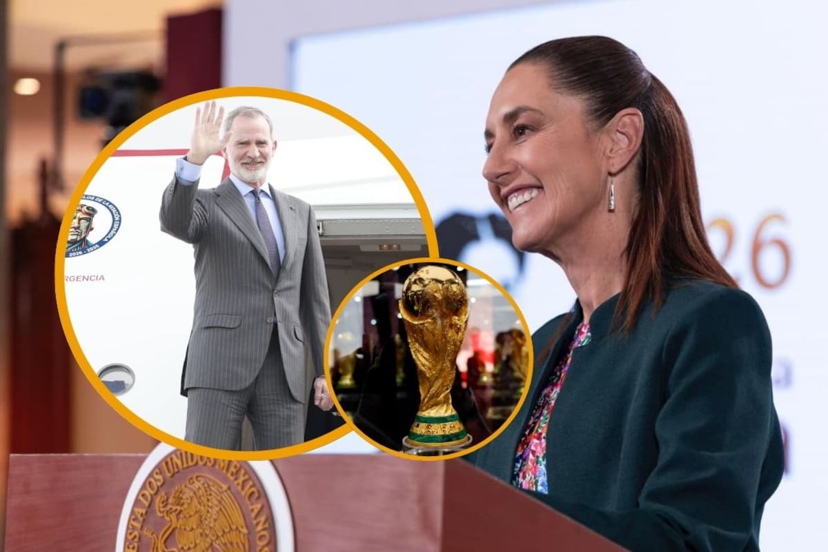 Sheinbaum aclara que no fue ella quien envió la carta al Rey Felipe de España; se enviaron a “todos los países del mundo” para que vengan al Mundial 2026, dice