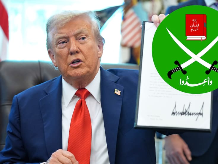 Trump ordena declarar como grupo terrorista a los Hermanos Musulmanes, la red islamista que organiza movimientos políticos, sociales y religiosos en Medio Oriente