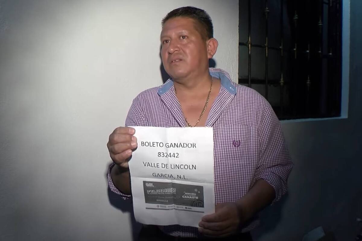 Ganador del palco del Estadio Azteca recuerda que "no le gusta el futbol" y ahora busca donarlo