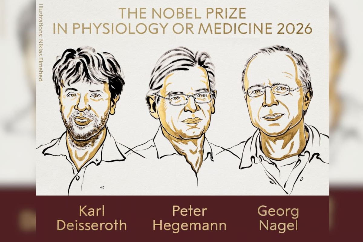 El Nobel de Medicina 2026 reconoce a Peter Hegemann, Georg Nagel y Karl Deisseroth por desarrollar la optogenética, una técnica que usa luz para controlar neuronas y estudiar enfermedades como Alzheimer, Parkinson y depresión