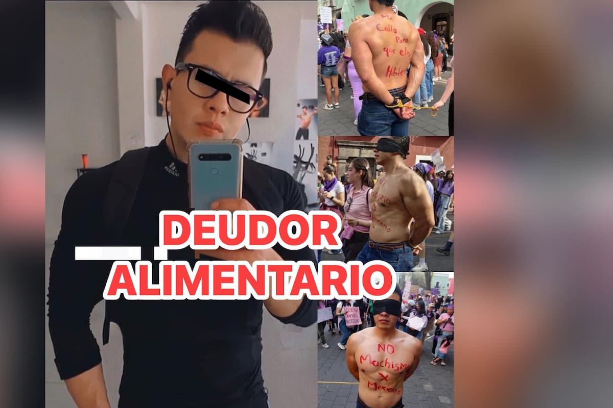 Juan Judas Tadeo “apoyó” a su novia en marcha del 8M pero terminó exhibido por deudor alimentario tiene pasado como funcionario