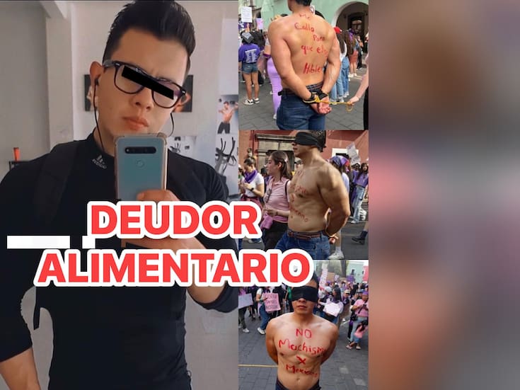 Juan Judas Tadeo “apoyó” a su novia en marcha del 8M pero terminó exhibido por deudor alimentario tiene pasado como funcionario