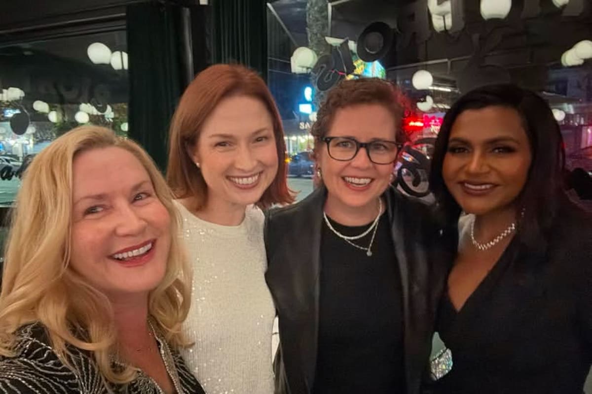 El elenco femenino de “The Office” se reúne años después del final de la serie