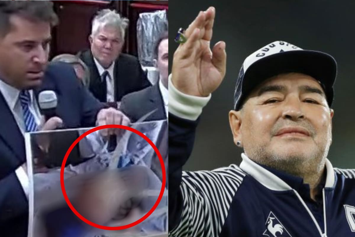 “Así murió Maradona”: Abogado expone imagen de ‘El Diego’ tras fallecer, frente a jueces