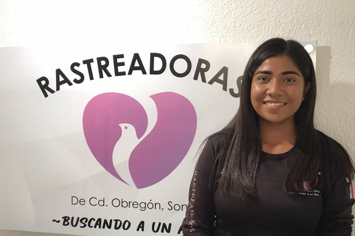 Joven ejemplar aporta su granito de arena a las Rastreadoras de Ciudad Obregón