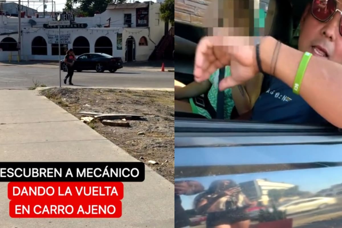Hombre descubre a su mecánico utilizando su carro y se vuelve viral en TikTok