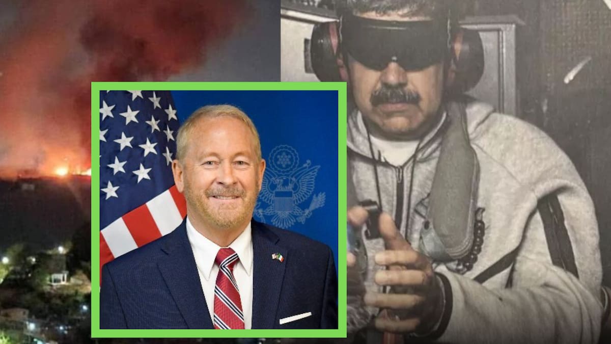 El embajador de EEUU en México, Ronald Johnson, celebró la detención ordenada por Donald Trump de Nicolás Maduro y afirmó que esta acción envía un mensaje claro a los regímenes corruptos y opresores