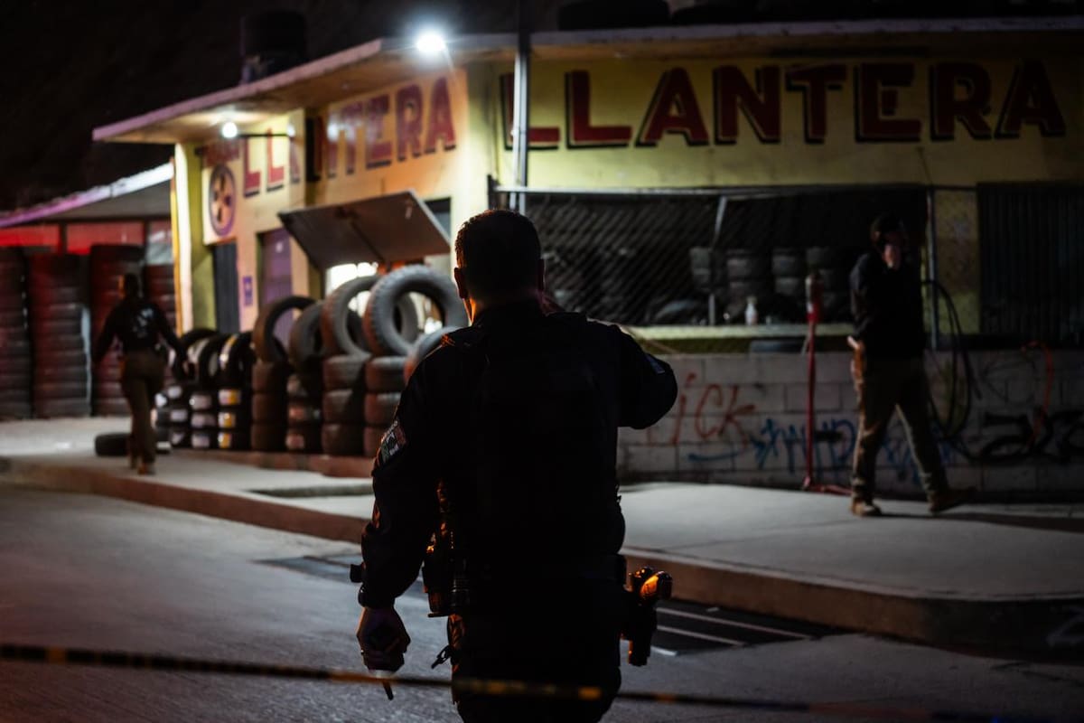Testigos indicaron que sujetos armados llegaron al lugar y abrieron fuego para luego huir. Foto: Border Zoom
