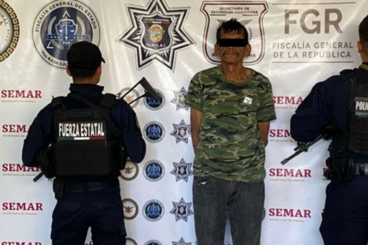 Acusan a adulto mayor de intentar asesinar a tres personas en Tecate