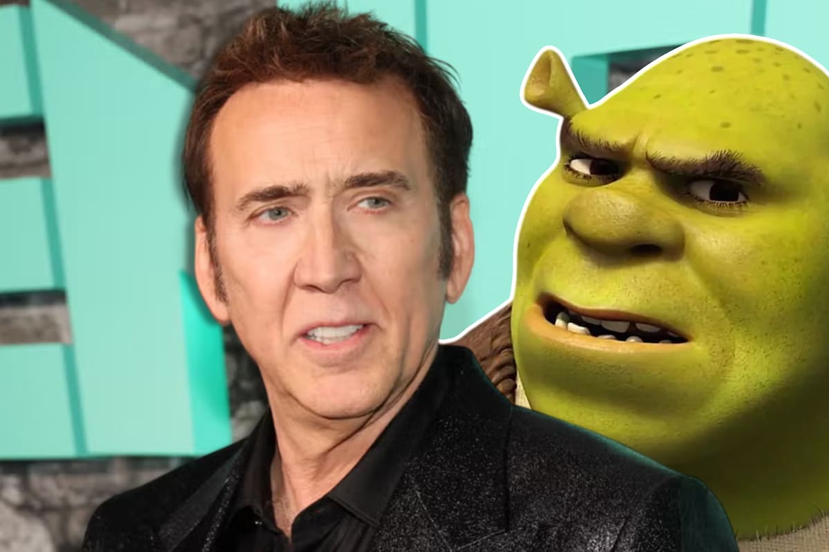 Por esta razón Nicolas Cage rechazó dar voz a Shrek