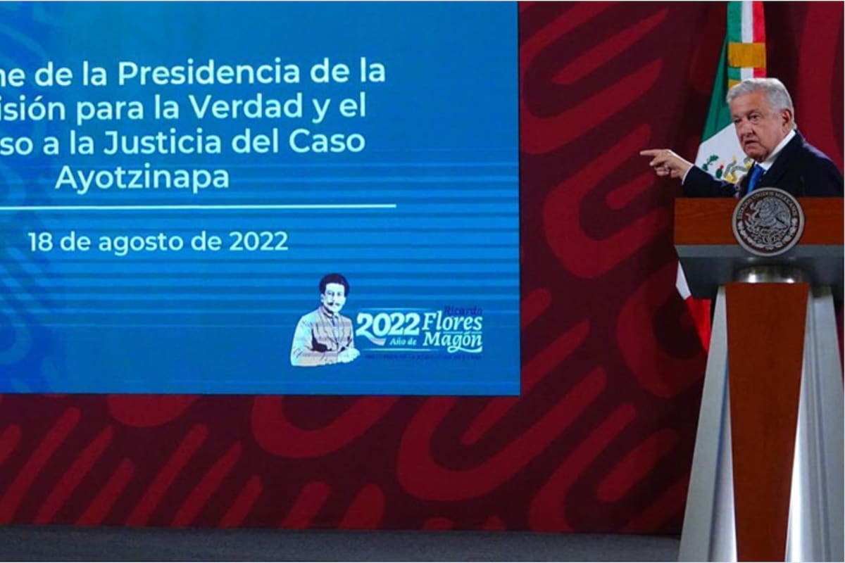 AMLO reclama a juez Salvador Ventura Ramos por liberación de 120 personas vinculadas al caso Ayotzinapa