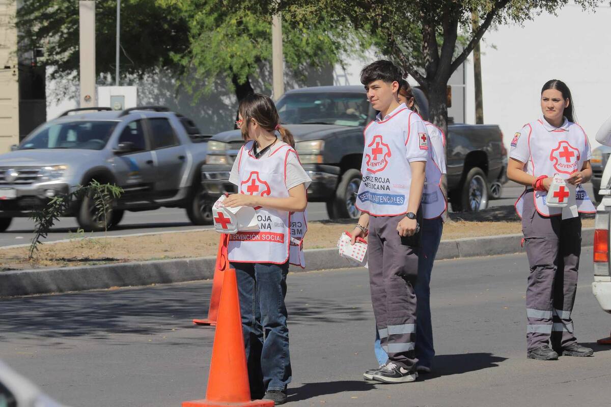 Cruz Roja de Hermosillo inicia su jornada Millón y Más 2024