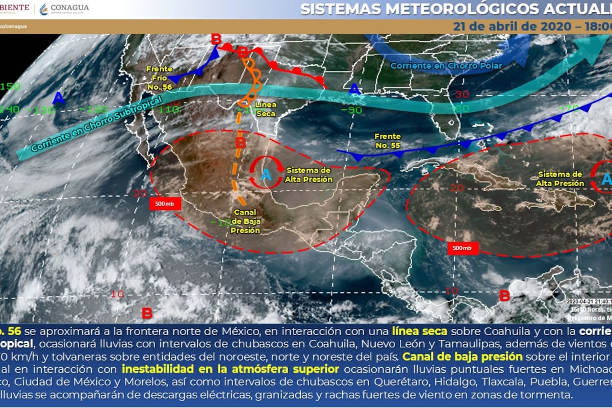 ¿Cómo estará el clima?: Se pronostican temperaturas que podrían superar los 45 grados en varios estados