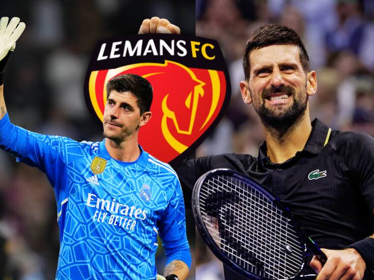 ¿Por qué Courtois y Djokovic son nuevos inversionistas de un club en Francia?