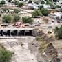 Continúa operativo de búsqueda de persona arrastrada por corriente en arroyo Lázaro Cárdenas de Hermosillo