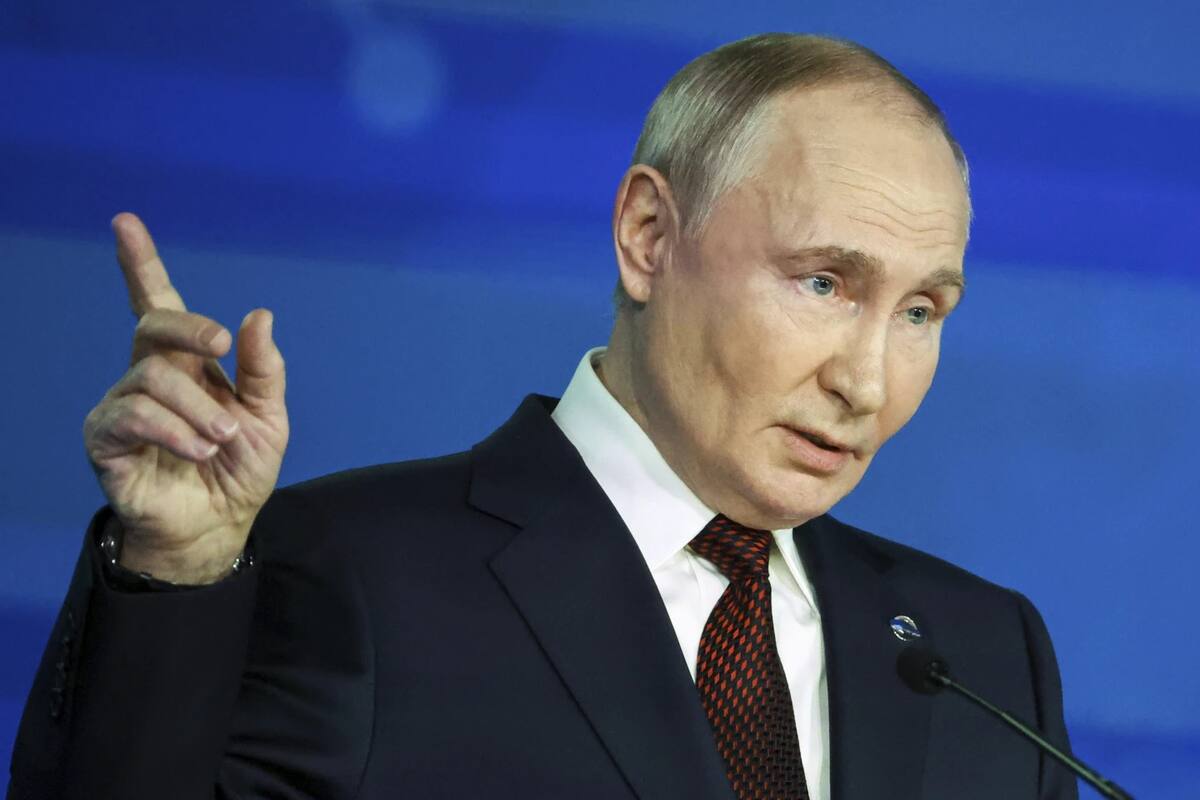 El presidente Vladimir Putin en una fotografía de noviembre del 2024. | Crédito: AP