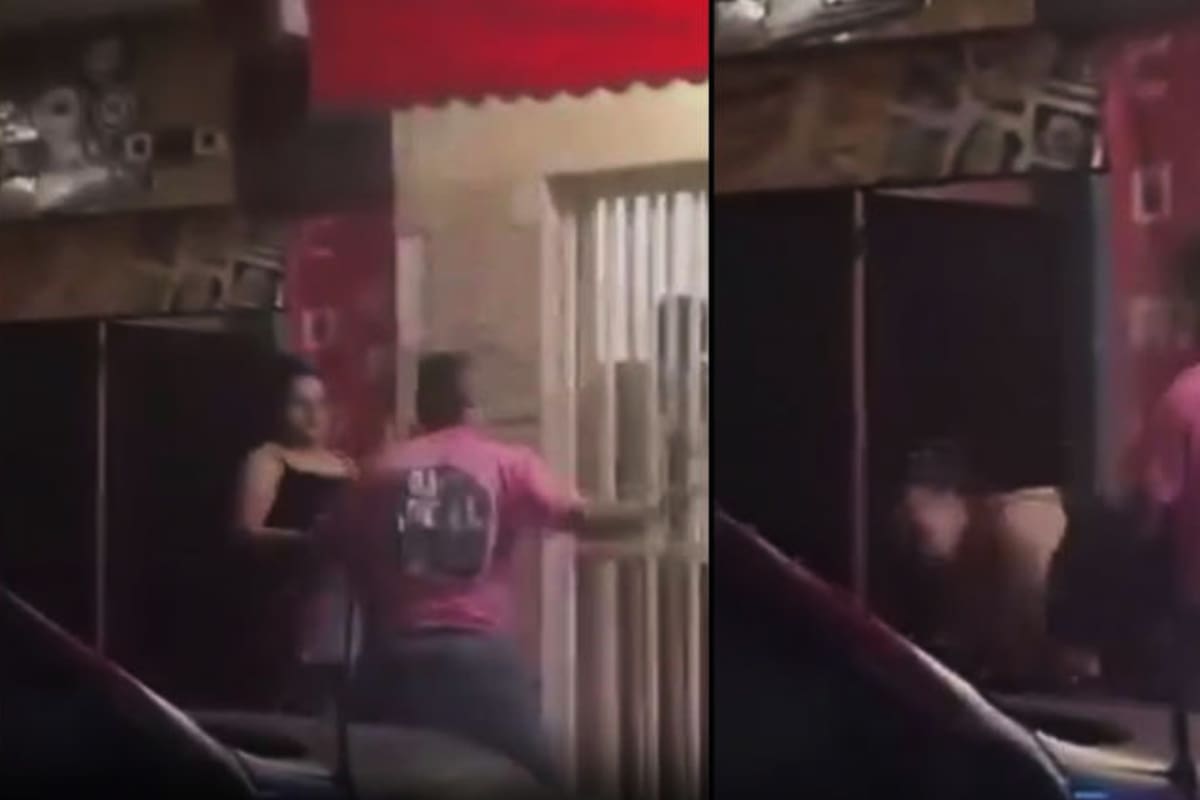 VIDEO: Comandante de Policía en Chiapas es captado golpeando a su pareja