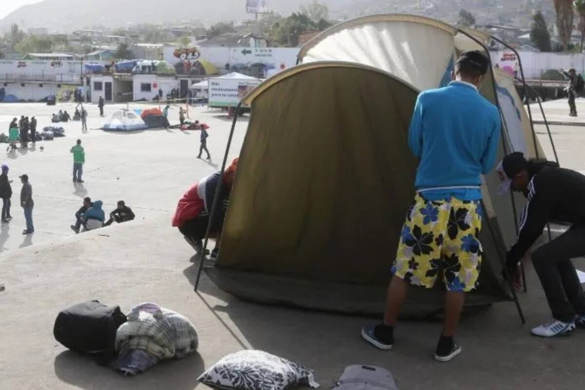 "A días" de operar albergue federal en Tijuana para centroamericanos