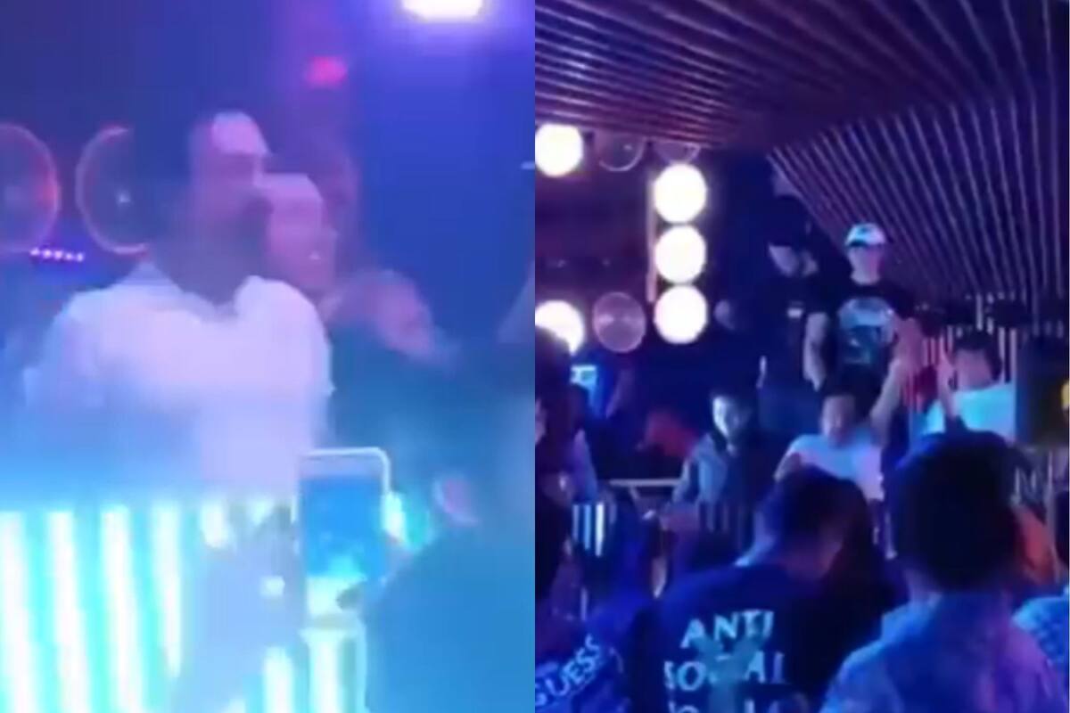 VIDEO: Captan a Omar Fayad, gobernador de Hidalgo, haciéndola de DJ en antro